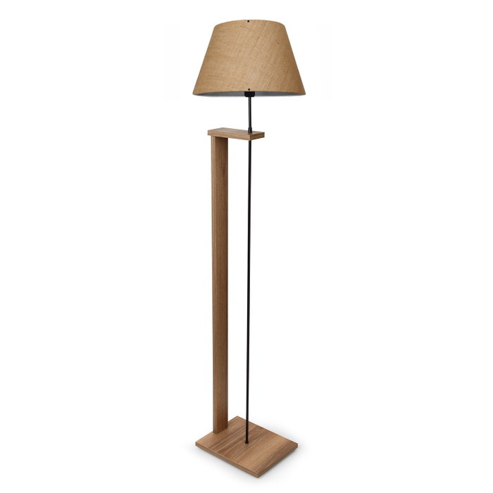 Opviq AYD-3128 Lámpara de Pie de Madera Crema Opviq AYD-3128 Lámpara de Pie de Madera Crema